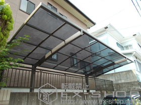 のカーポート カーブポートシグマIII 積雪〜30cm対応 施工例