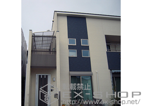 のバルコニー・ベランダ屋根 プレシオステラス R型 屋根タイプ 単体 積雪〜20ｃｍ対応 施工例