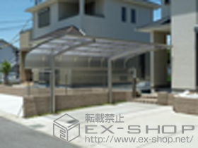 のカーポート レイナキャップポート 積雪〜20cm対応 施工例