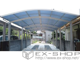 のカーポート レイナツインポート 縦連棟 積雪〜20cm対応 施工例