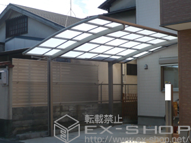 のカーポート カーブポートシグマIII 積雪〜30cm対応 施工例