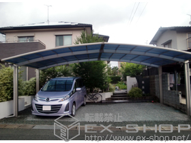 のカーポート レイナトリプルポート 積雪〜20cm対応 施工例