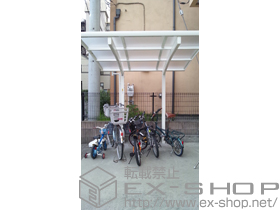 のサイクルポート・駐輪場 レイナポート ミニ 積雪〜20cm対応 施工例