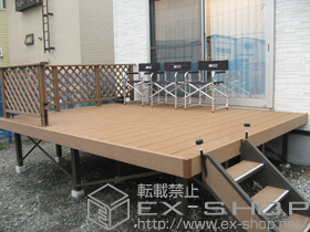 のウッドデッキ リコステージII 施工例