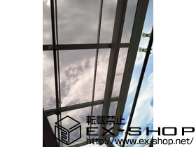 のバルコニー・ベランダ屋根 ライザーテラスII F型 屋根タイプ 単体 積雪〜20ｃｍ対応 施工例