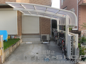 のカーポート レイナキャップポート 積雪〜20cm対応 施工例