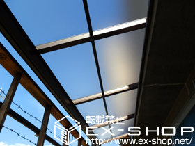 のテラス屋根 ヴェクターテラス F型 テラスタイプ 単体 積雪〜20cm対応 施工例