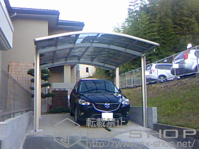 のカーポート レイナツインポート 積雪〜20cm対応 施工例