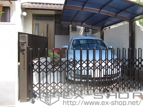 の機能門柱・ポスト ファンクションユニット ウィルモダンスリム #06 施工例