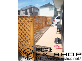 のウッドデッキ リウッドデッキ200 単体 施工例