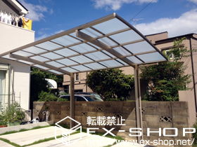 のカーポート カーブポートシグマIII 積雪〜20cm対応 施工例