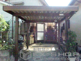 のカーポート ジーポートneo 積雪100cmＡタイプ 4本柱 施工例