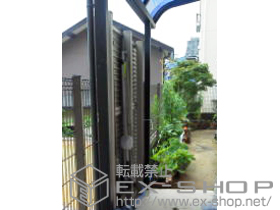 のフェンス・柵 プリレオR5型フェンス フリーポールタイプ 施工例