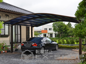 のカーポート レイナツインポート 積雪〜20cm対応 施工例