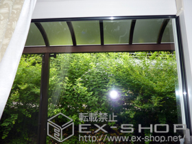 のテラス屋根 プレシオステラス R型 テラスタイプ 1500 連棟 積雪〜50ｃｍ対応 施工例