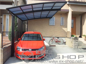 のカーポート レイナポート 積雪〜20cm対応+ 柱カバー 小 1枚入 施工例