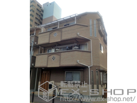 のバルコニー・ベランダ屋根 プレシオステラス R型 屋根タイプ 連棟 積雪〜20cm対応 施工例