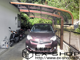 のカーポート プレシオスポート アルファ 積雪〜20cm対応 施工例