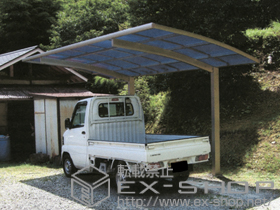 のカーポート プレシオスポート 積雪〜20cm対応 施工例