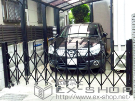 のカーゲート トリップゲート PA型 ノンレール 片開き　33S 施工例