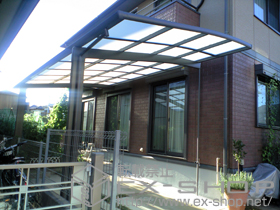 のカーポート カーブポートシグマIII 積雪〜30cm対応 施工例