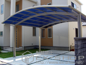 のカーポート レイナツインポート 積雪〜20cm対応 施工例