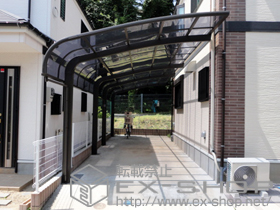 のカーポート テールポートシグマIII 縦連棟 積雪〜30cm対応 施工例