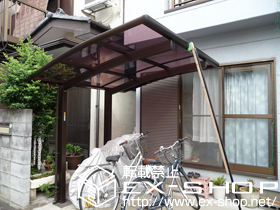 のサイクルポート・駐輪場 レイナポート ミニ 積雪〜20cm対応 施工例