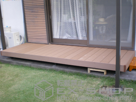 のウッドデッキ リコステージII 施工例