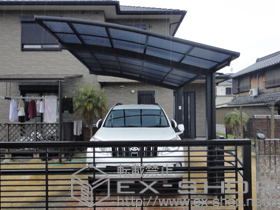 のカーポート カーブポートシグマIII 積雪〜30cm対応 施工例