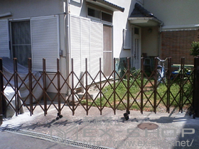 のカーゲート トリップゲート PB型 ノンレール 片開き41S 施工例