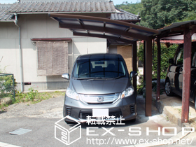 のカーポート レイナポート 積雪〜20cm対応 施工例