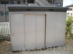 の物置・屋外倉庫 ナイソー 一般型(SMK-58S) 施工例