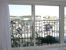 LIXIL リクシル(トステム)の内窓（二重窓・二重サッシ） インプラス ダストバリア仕様 引違い窓 2枚建 施工例