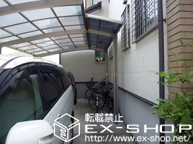 のサイクルポート・駐輪場 カーブポートシグマIII ミニ 積雪〜20cm対応 施工例