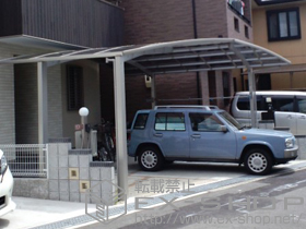 のカーポート レイナポート M合掌 積雪〜20cm対応 施工例