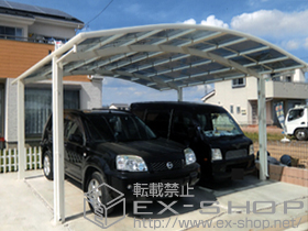 のカーポート レイナツインポート 積雪〜20cm対応 施工例