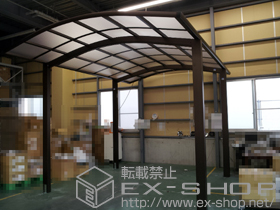 のカーポート レイナツインポート 積雪〜20?対応 施工例