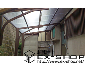 のカーポート カーポート2CP-U型 積雪〜20cm対応 施工例