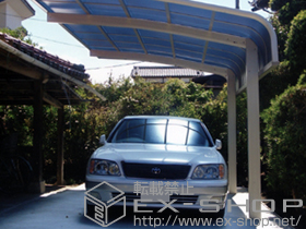 のカーポート レイナキャップポート 積雪〜20cm対応 施工例