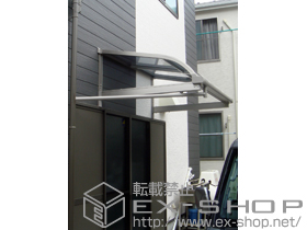 のバルコニー・ベランダ屋根 ライザーテラスII R型 ルーフタイプ 単体 積雪〜20cm対応 施工例