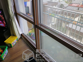 の二重窓（内窓） インプラス ダストバリア仕様 引違い窓 2枚建 施工例