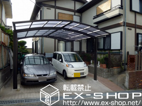 のカーポート レイナポート M合掌 積雪〜20?対応 施工例