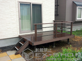 のウッドデッキ リコステージII 施工例