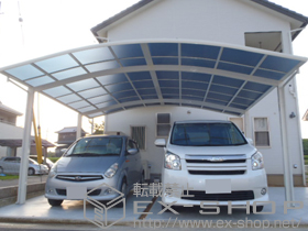 のカーポート レイナツインポート 積雪〜20cm対応 施工例