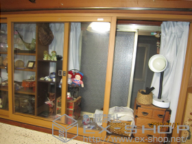 の二重窓（内窓） プラメイクE 引違い窓 2枚建 施工例