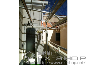 のバルコニー・ベランダ屋根 ライザーテラスII R型 屋根タイプ 単体　積雪〜20cm対応 施工例