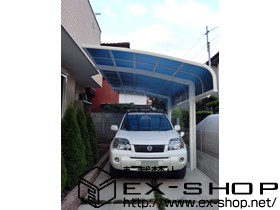 のカーポート レイナキャップポート 積雪〜20cm対応 施工例