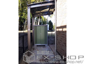 のサイクルポート・駐輪場 エックスルーフ サイクルポート オープンタイプ 積雪〜30cm対応 施工例