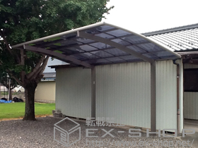 のカーポート カーブポートシグマIII 積雪〜30cm対応 施工例